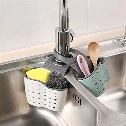 Adjustable Sink Caddy & Sponge Holder