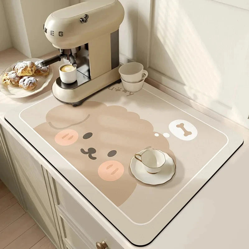 Quick Dry Absorbent Kitchen Mat