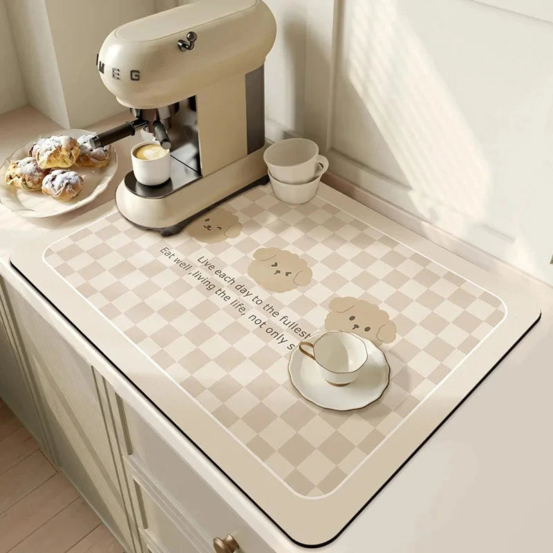 Quick Dry Absorbent Kitchen Mat
