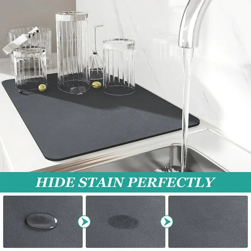 Quick Dry Absorbent Kitchen Mat