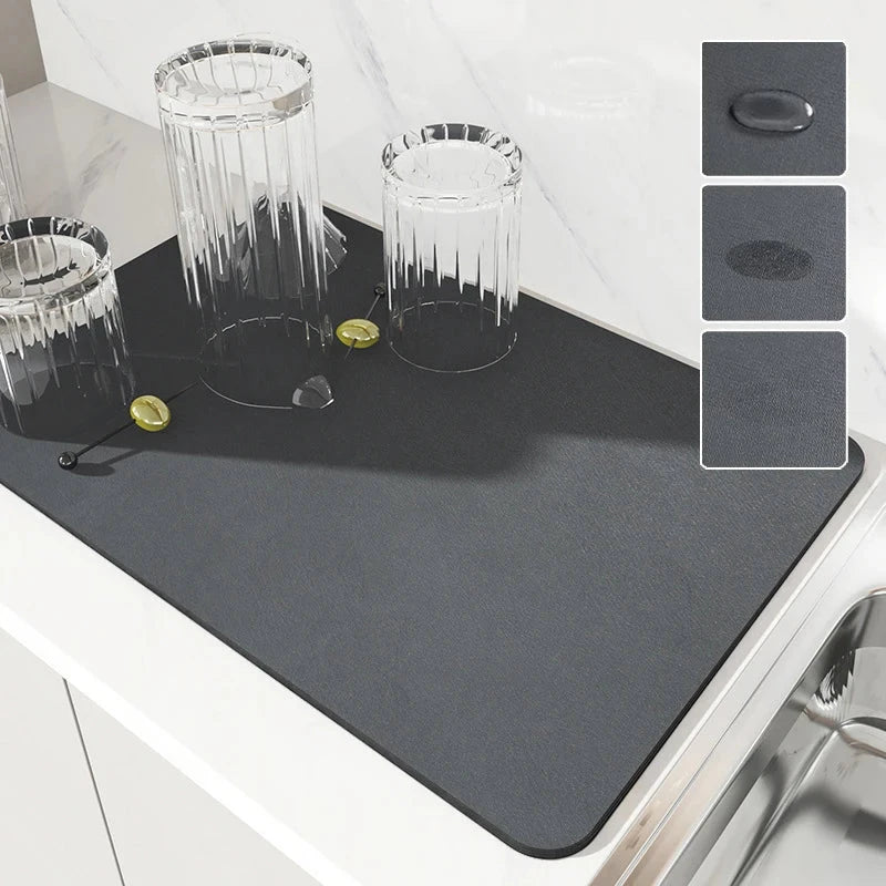 Quick Dry Absorbent Kitchen Mat
