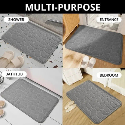 Pebble Memory Foam Bath Mat