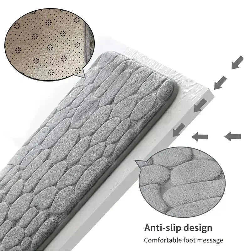 Pebble Memory Foam Bath Mat