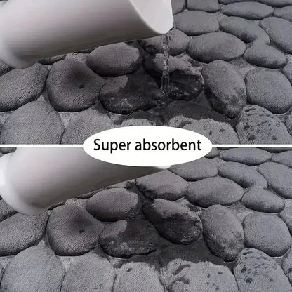 Pebble Memory Foam Bath Mat