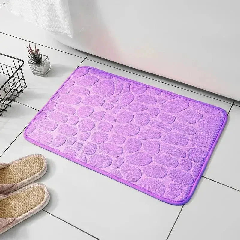 Pebble Memory Foam Bath Mat