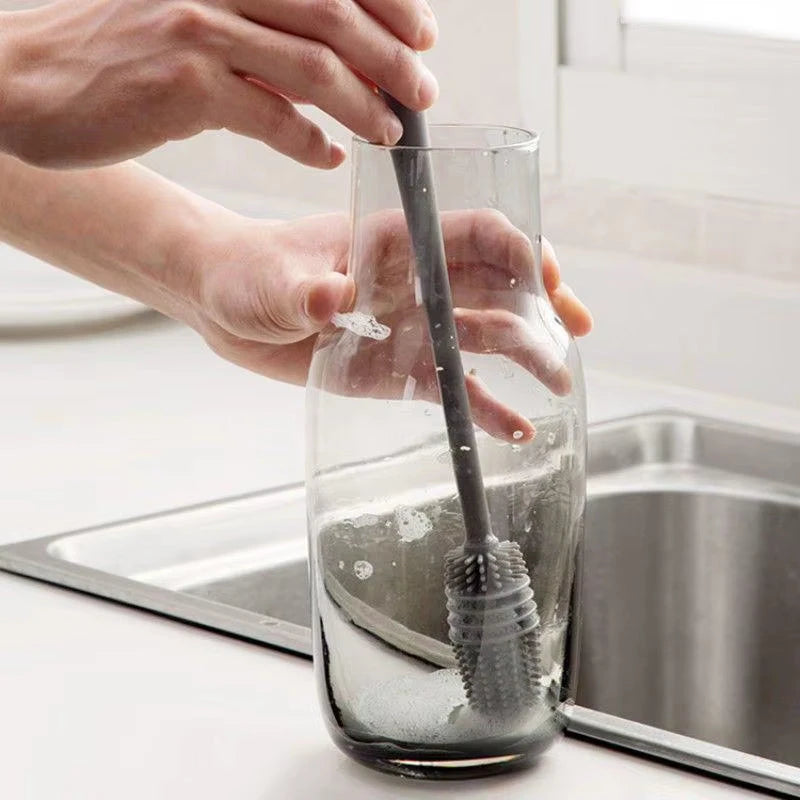 Flexible Silicone Bottle Brush