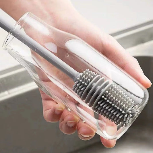 Flexible Silicone Bottle Brush