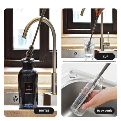 Flexible Silicone Bottle Brush