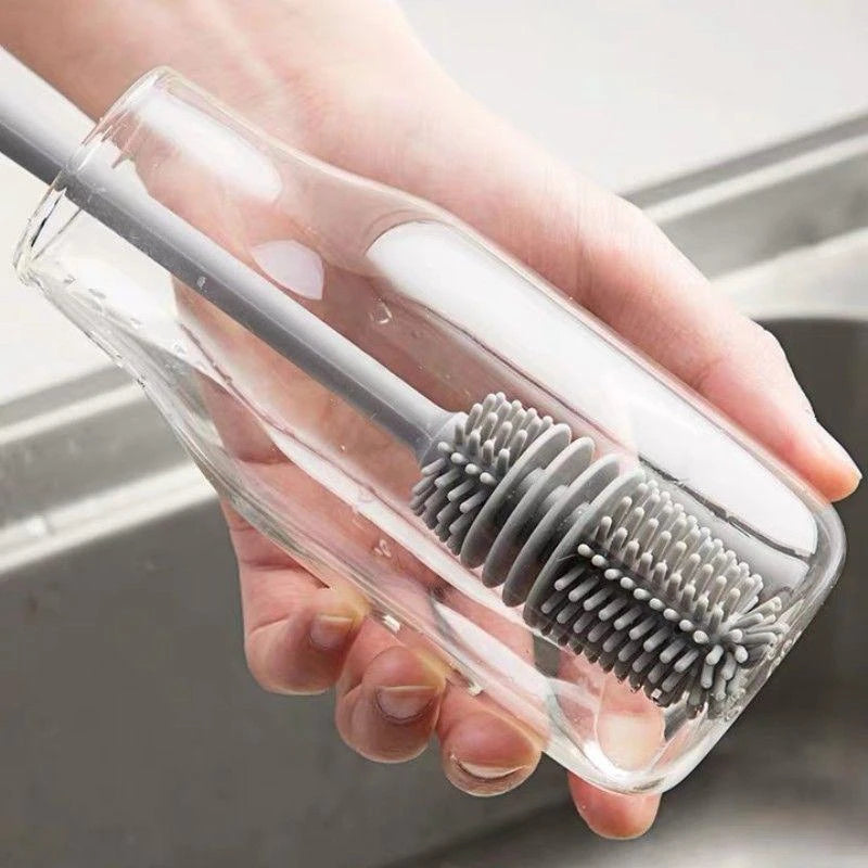 Flexible Silicone Bottle Brush