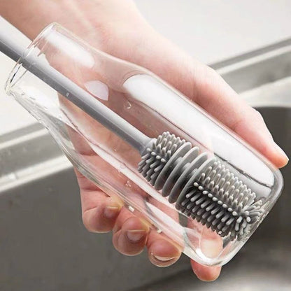 Flexible Silicone Bottle Brush