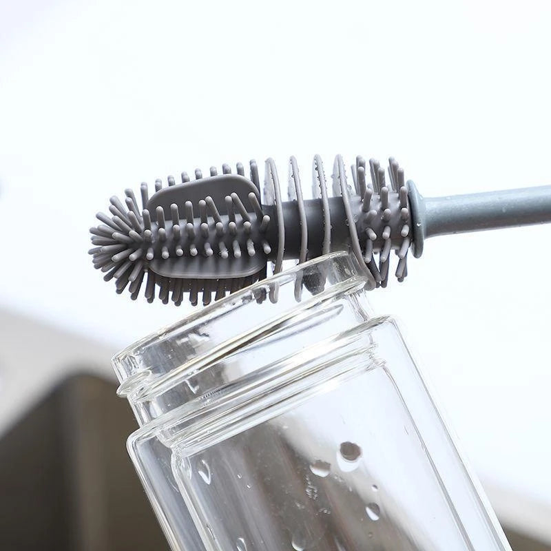 Flexible Silicone Bottle Brush