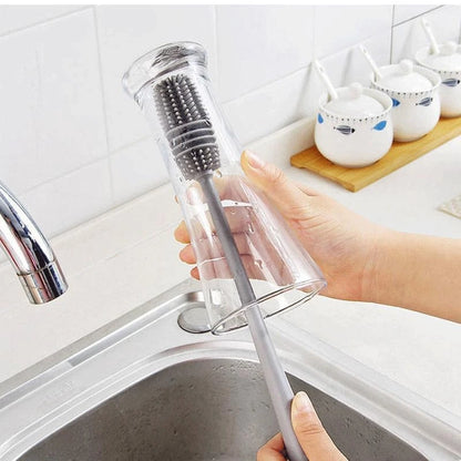 Flexible Silicone Bottle Brush